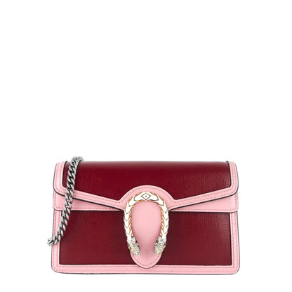 Gucci Dionysus Super Mini Two-Tone Leather Bag