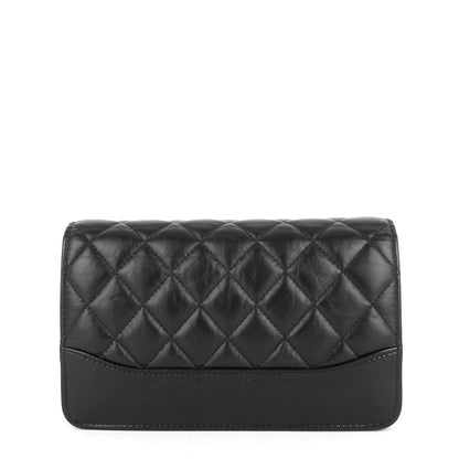 Chanel Gabrielle Matelassé Calfskin Wallet on Chain WOC