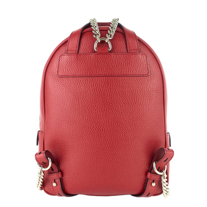Gucci Soho Chain Calfskin Leather Backpack Bag