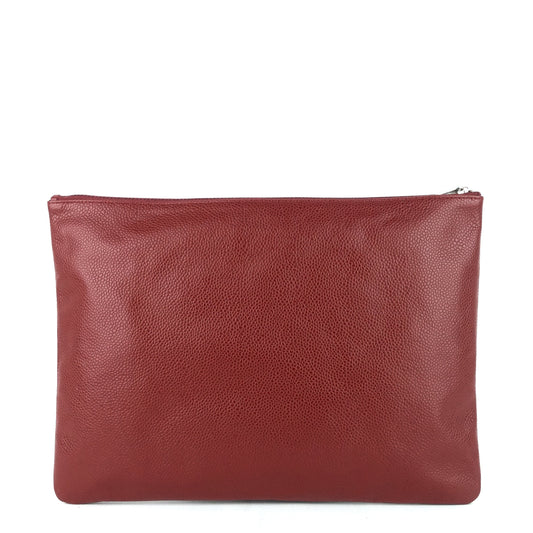 Chanel Timeless CC Caviar Leather Pouch