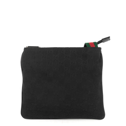 Gucci GG Canvas Web Strap Small Messenger Bag