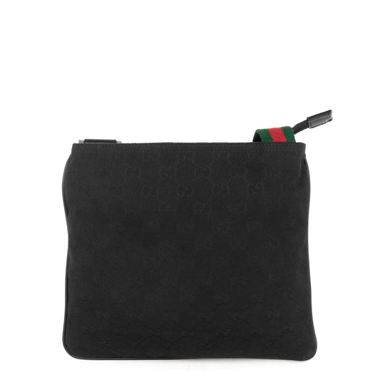 Gucci GG Canvas Web Strap Small Messenger Bag