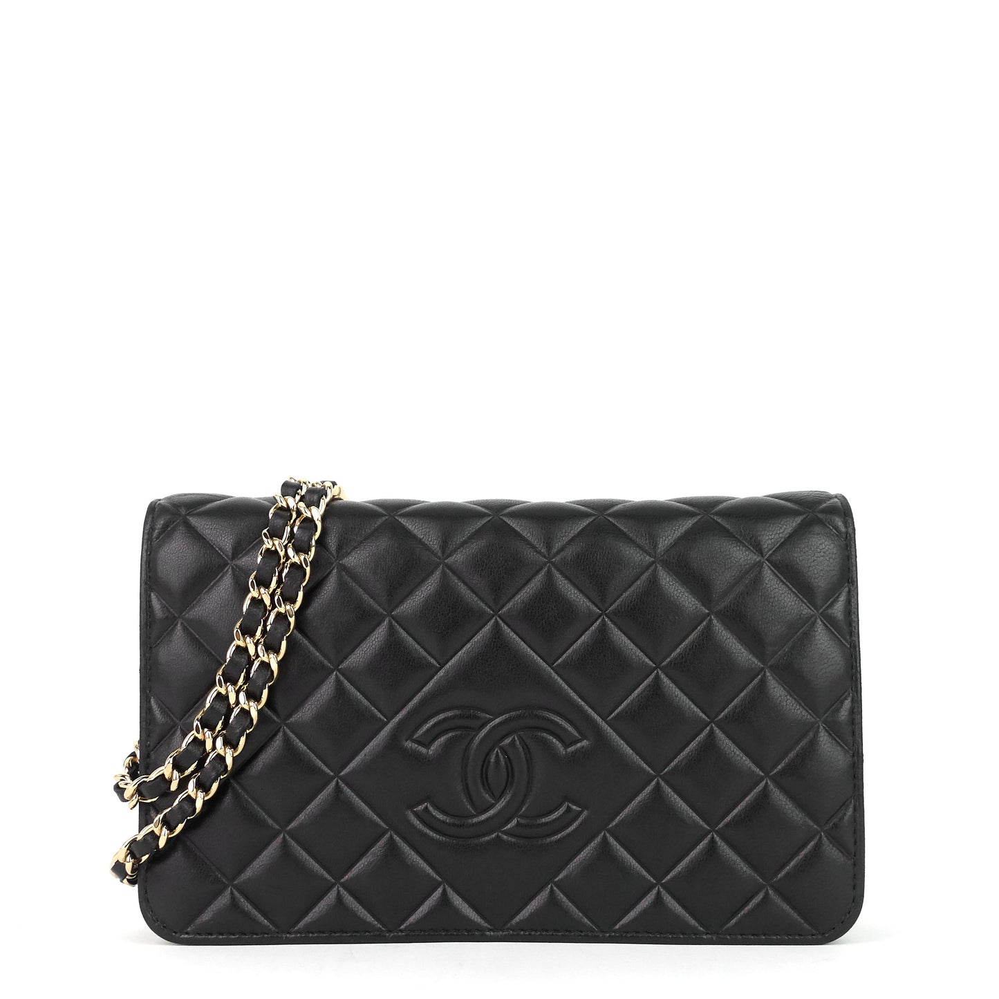 Chanel CC Timeless Lambskin Wallet on Chain WOC