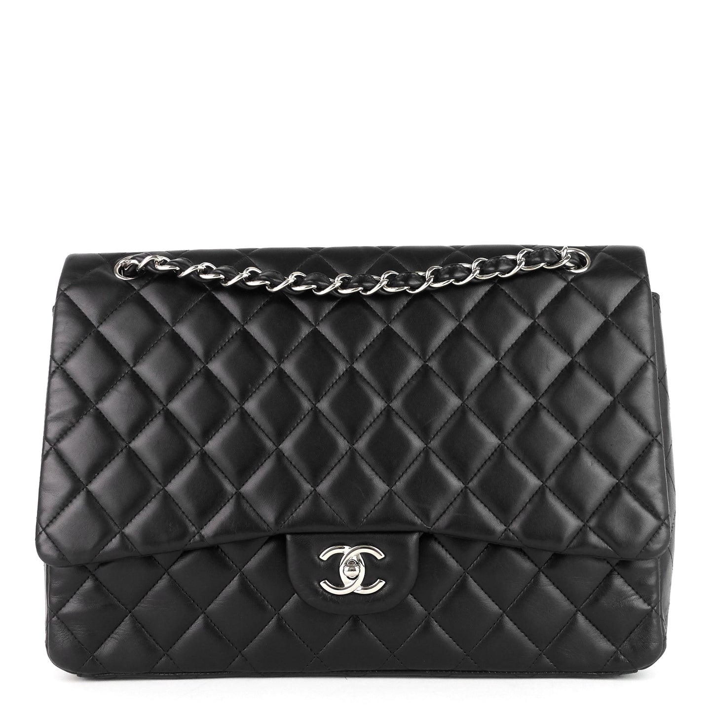 Chanel Maxi Single Flap Lambskin Bag