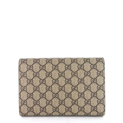 Gucci Dionysus GG Supreme Canvas Chain Wallet Bag