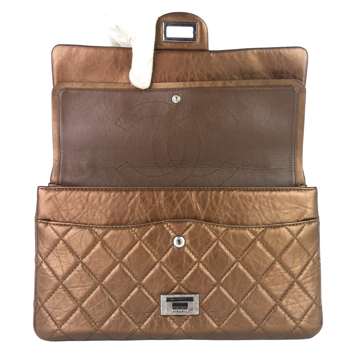 Chanel Reissue 227 Calfskin Leather Bag