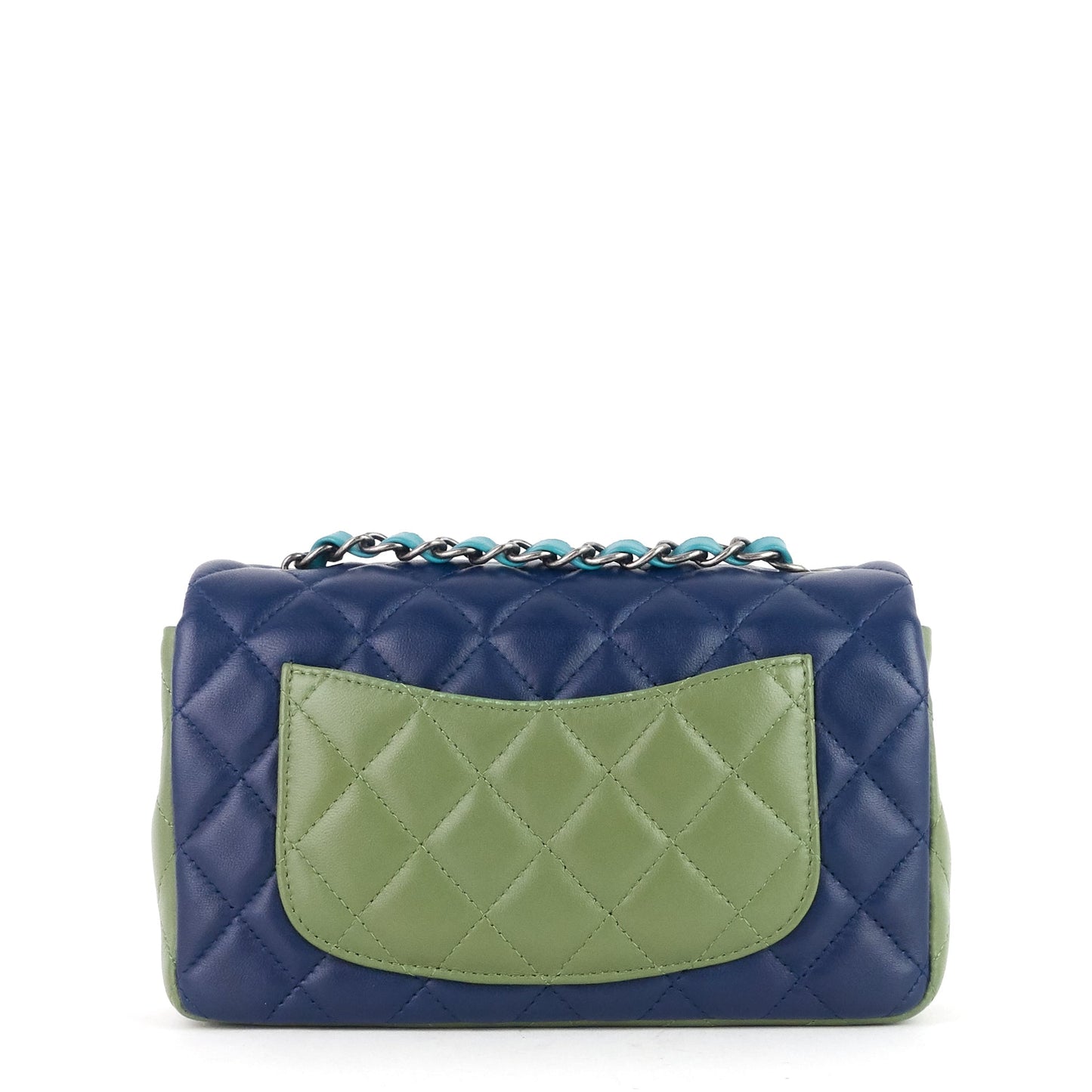 Chanel Classic Tricolour Lambskin Mini Flap Bag