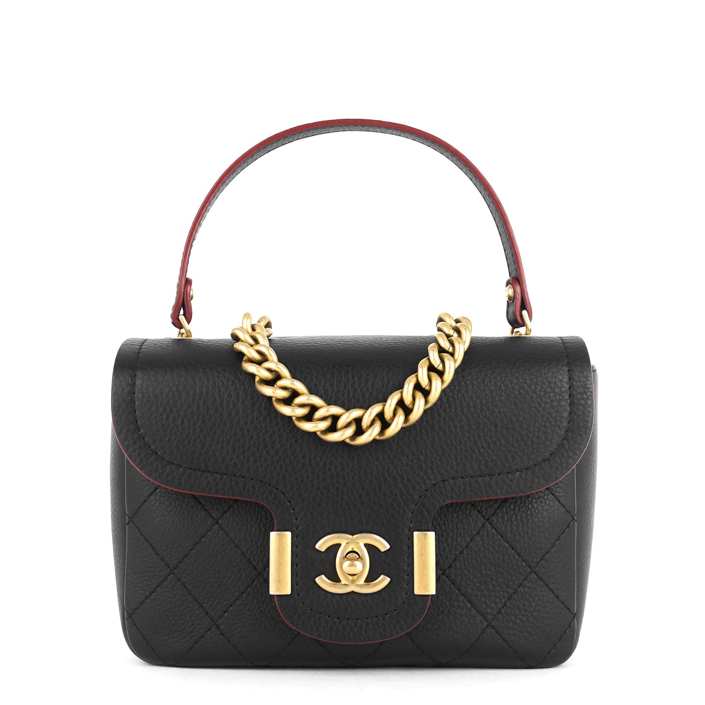 Chanel Archi Calfskin Chic Flap Bag