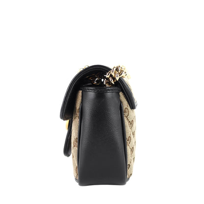 Gucci GG Marmont Small Matelass� Monogram Canvas Shoulder Bag