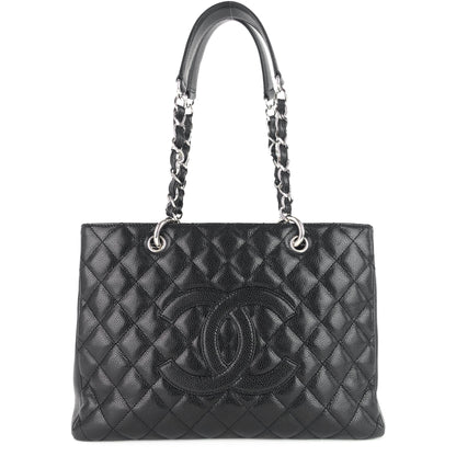 Chanel Grand Shopping Tote GST Caviar Leather Bag
