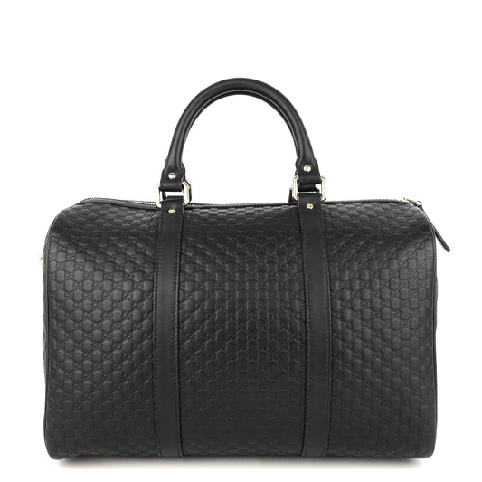 Gucci Joy Medium Boston Microguccissima Leather Bag