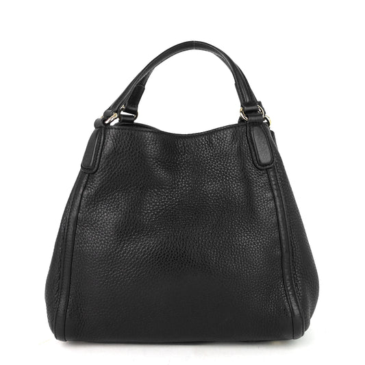 Gucci Soho Small Pebbled Calfskin Satchel Bag