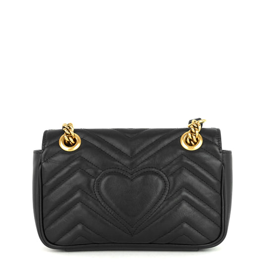 Gucci Marmont Mini Matelass� Calfskin Bag