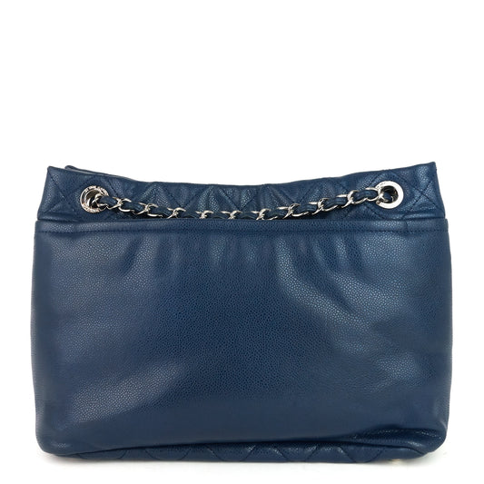 Chanel CC Timeless Caviar Leather Tote Bag