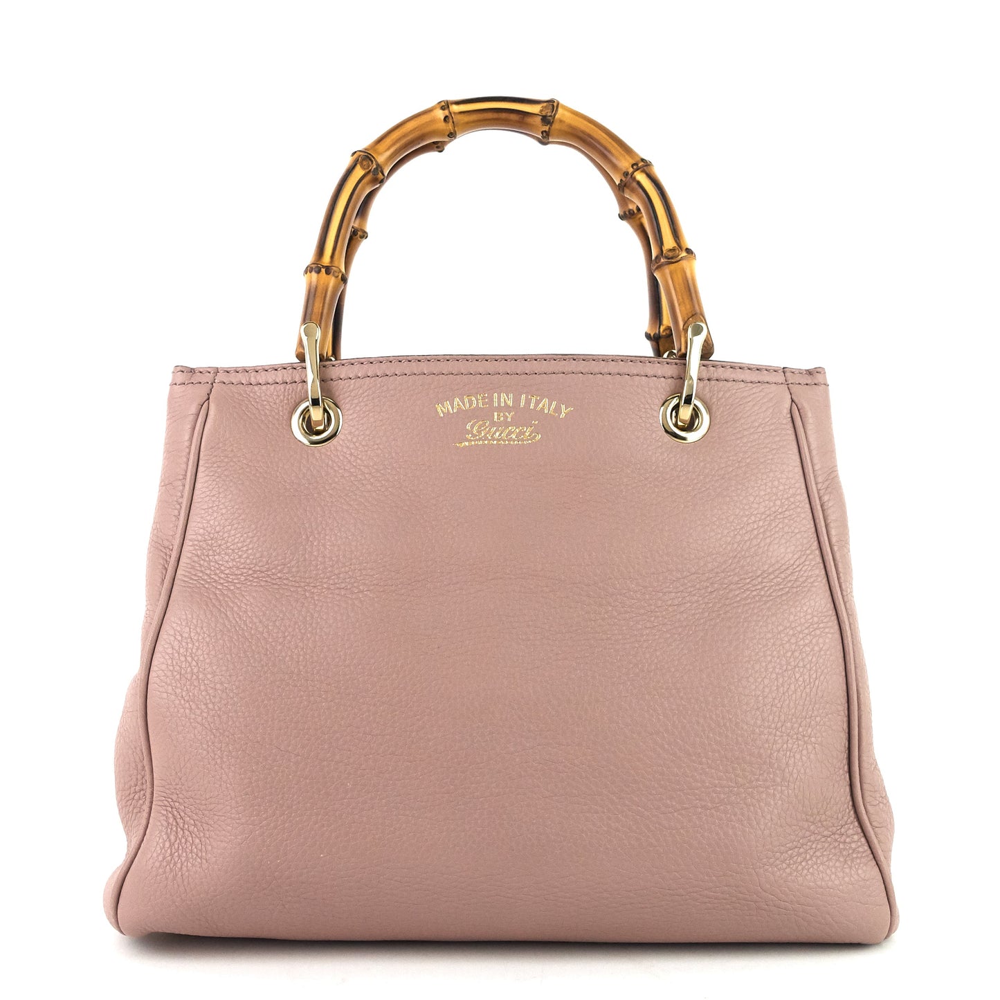 Gucci Bamboo Shopper Small Calfskin Tote Bag
