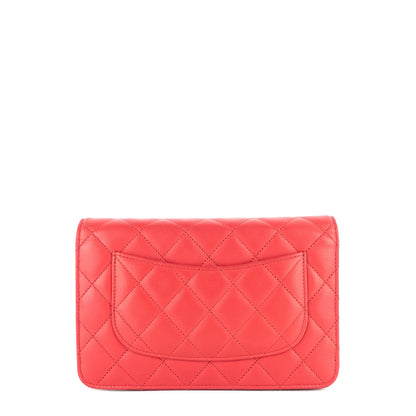 Chanel Wallet on Chain WOC Lambskin Leather Bag