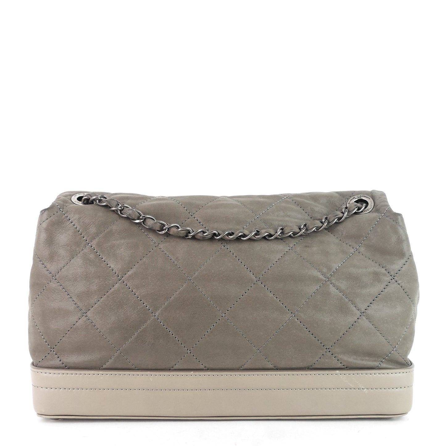 Chanel Leather XL Classic Flap Shoulder Bag