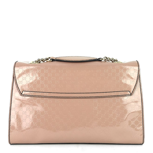 Gucci Emily Micro Guccissima Patent Leather Bag