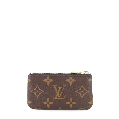 Louis Vuitto Key Monogram Canvas Pouch