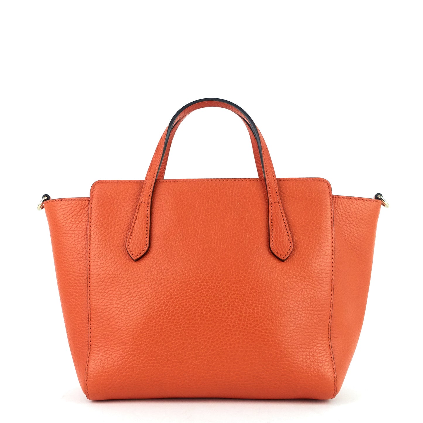 Gucci Swing Small Textured Calfskin Tote Bag