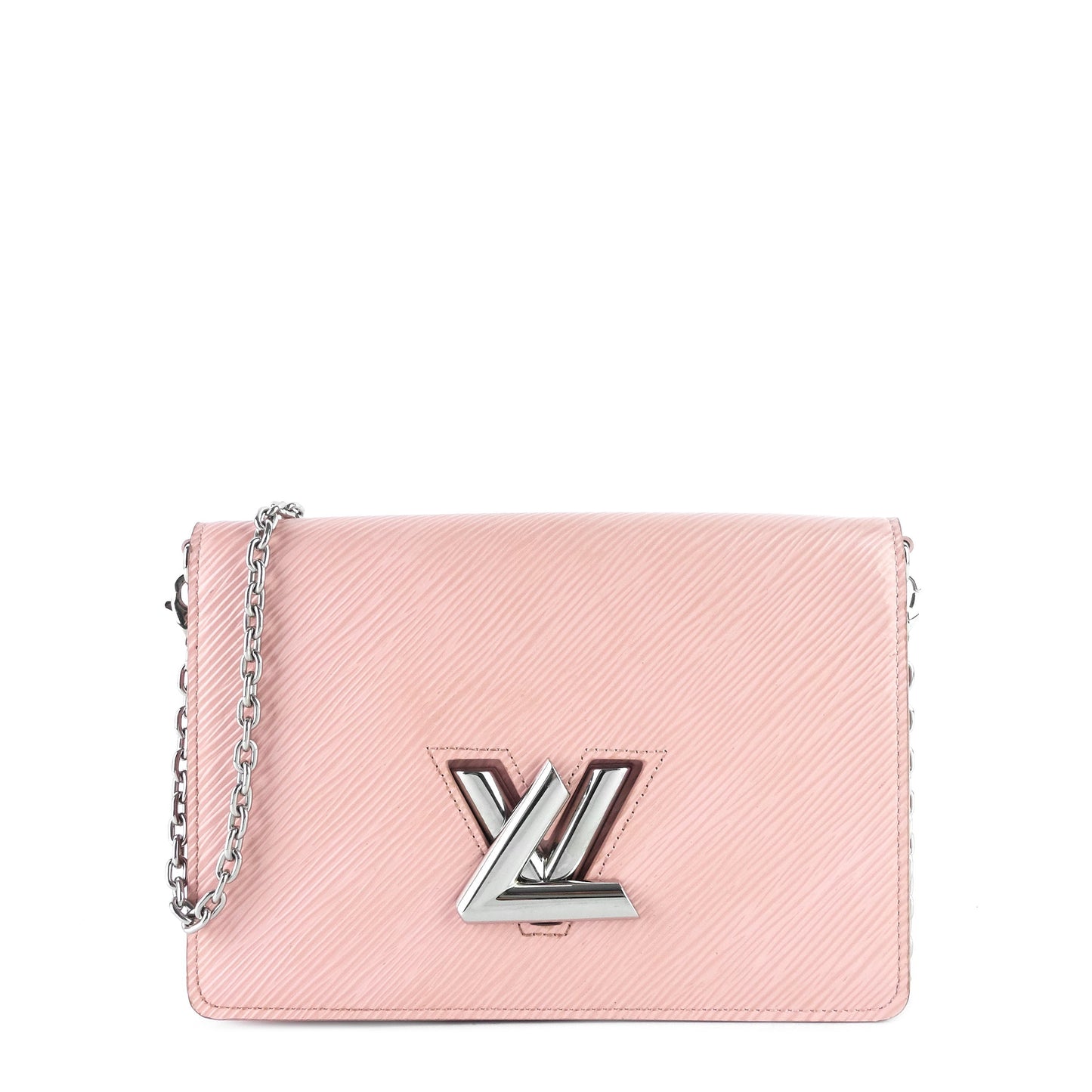 Louis Vuitto Twist Belt Pink Epi Leather Wallet on Chain Bag