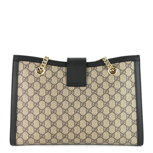 Gucci Padlock Medium GG Supreme Canvas Bag