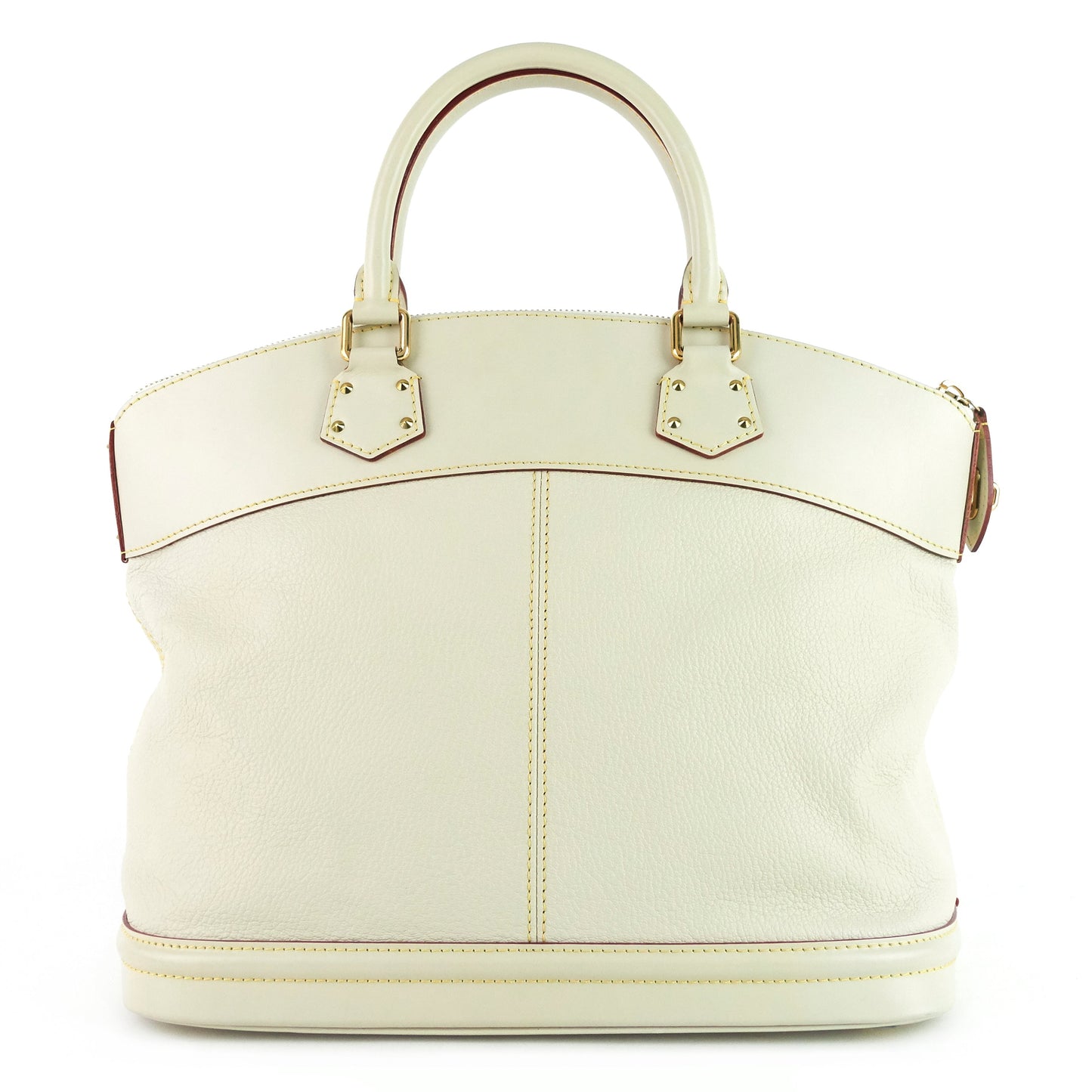 Louis Vuitto Suhali Lockit MM Goatskin Leather Handbag
