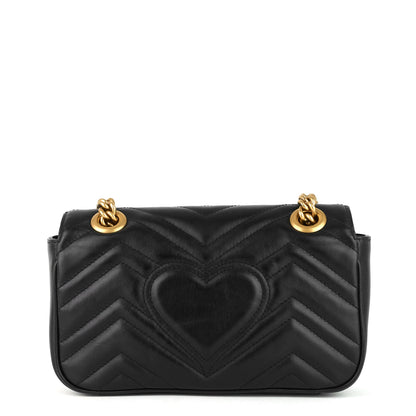 Gucci GG Marmont Mini Chevron Leather Bag