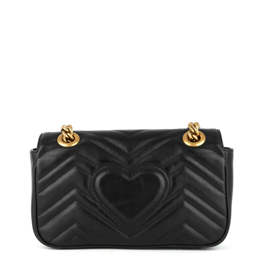 Gucci GG Marmont Mini Chevron Leather Bag