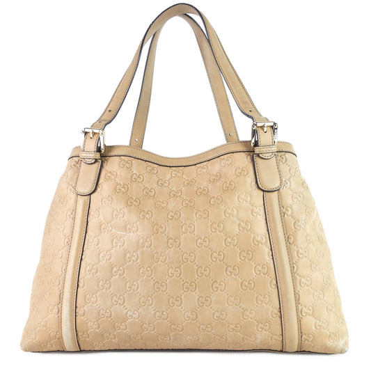 Gucci Britt Guccissima Leather Tote Bag