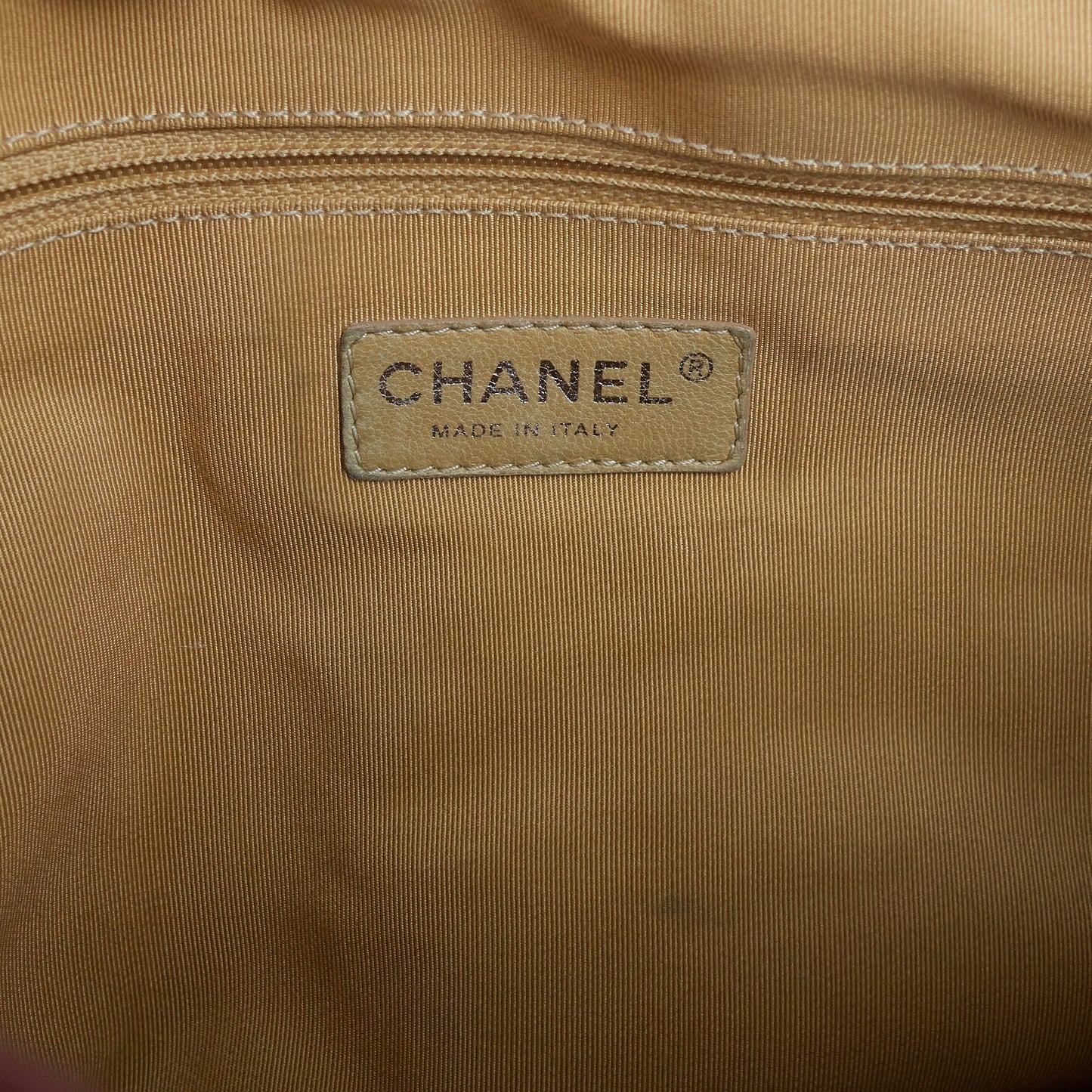 Chanel Chain Around Large Calfskin Leather Flap Bag