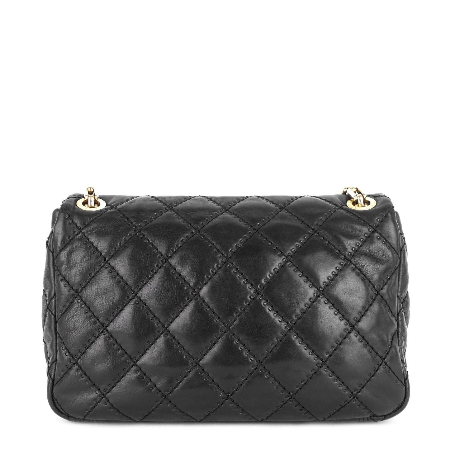 Chanel Retro Chain Medium Calfskin Leather Flap Bag