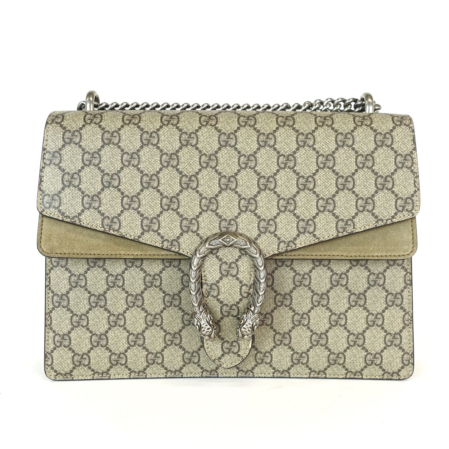 Gucci Dionysus Supreme Monogram Canvas Medium Bag