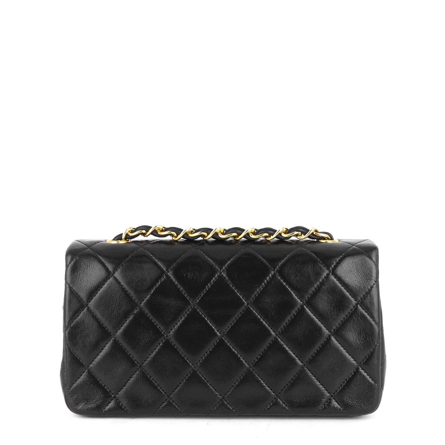Chanel Lambskin Leather Small Single Flap Bag