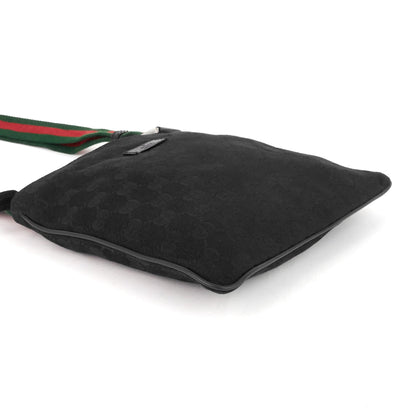 Gucci GG Canvas Web Strap Small Messenger Bag