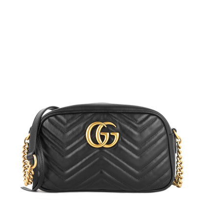Gucci GG Marmont Small Matelass� Calfskin Shoulder Bag