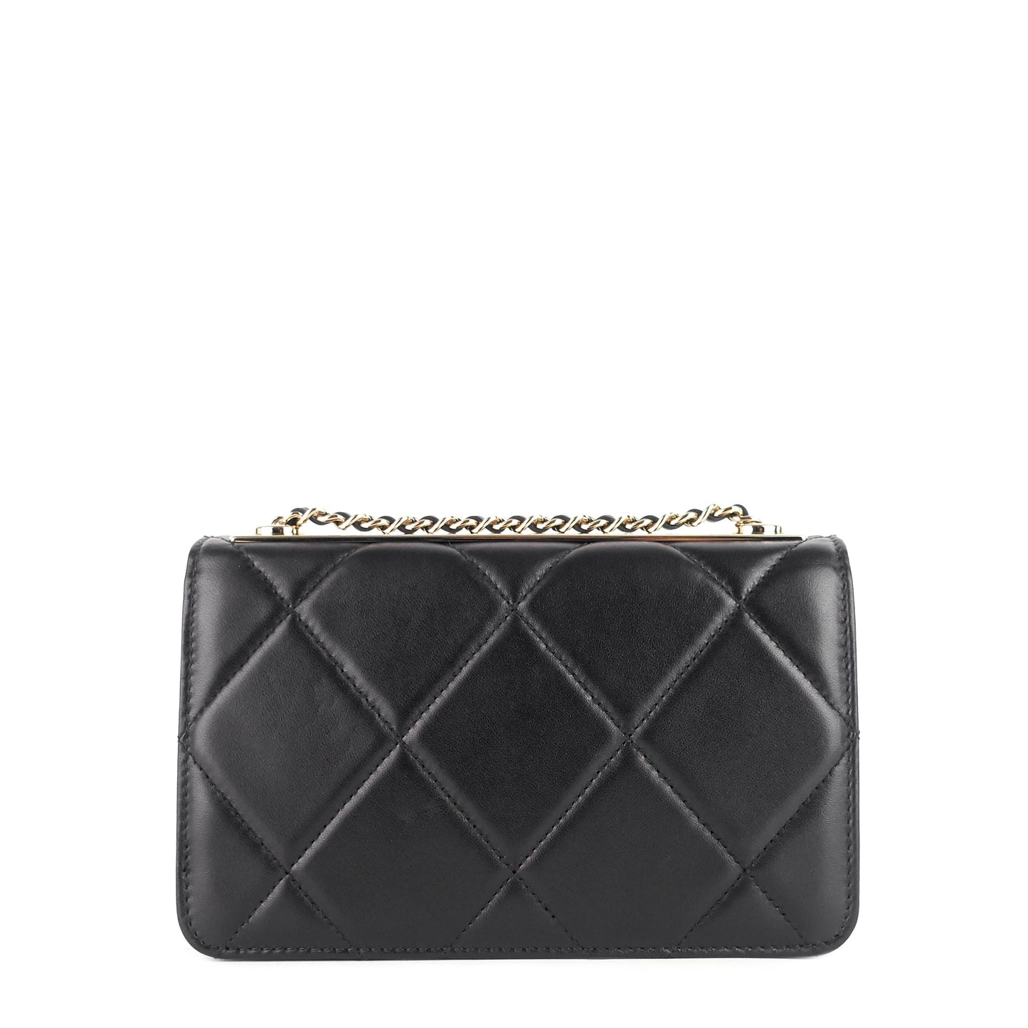 Chanel Trendy Large Lambskin Leather Wallet on Chain Bag
