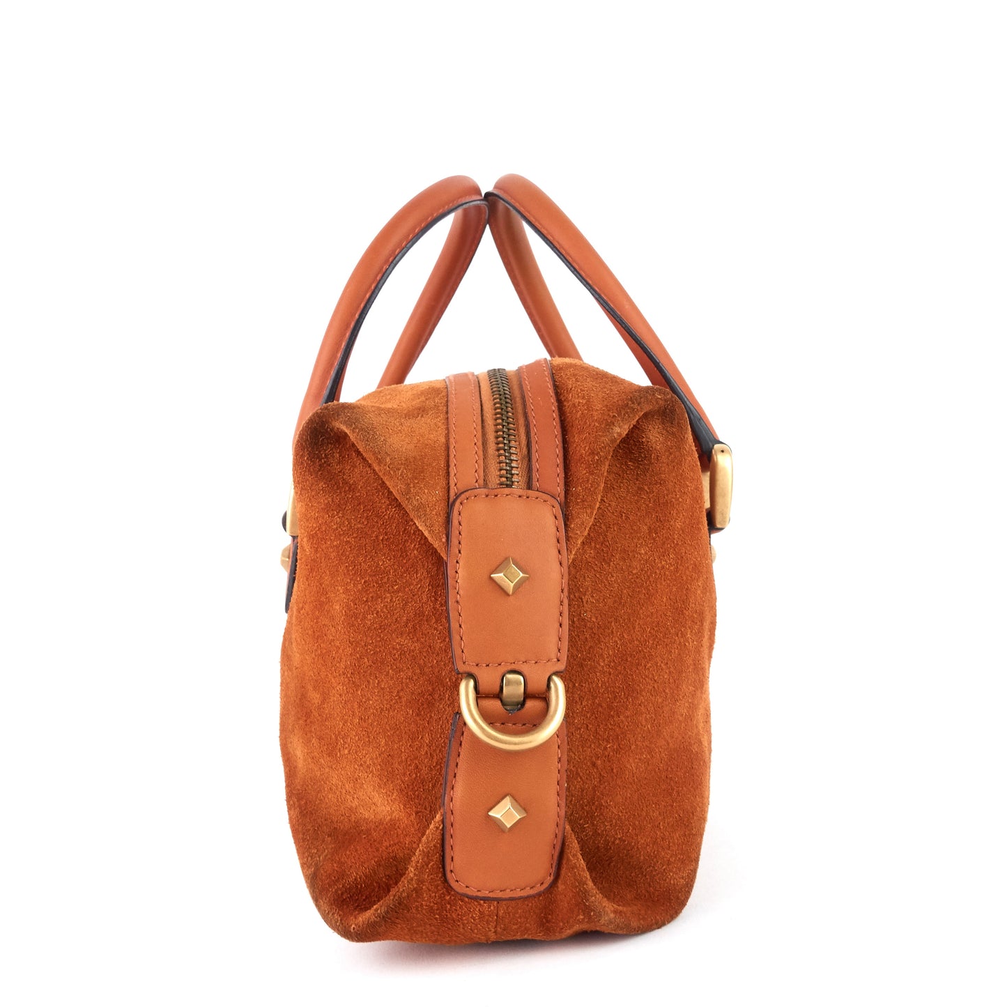 Gucci Boston Small Suede Bag