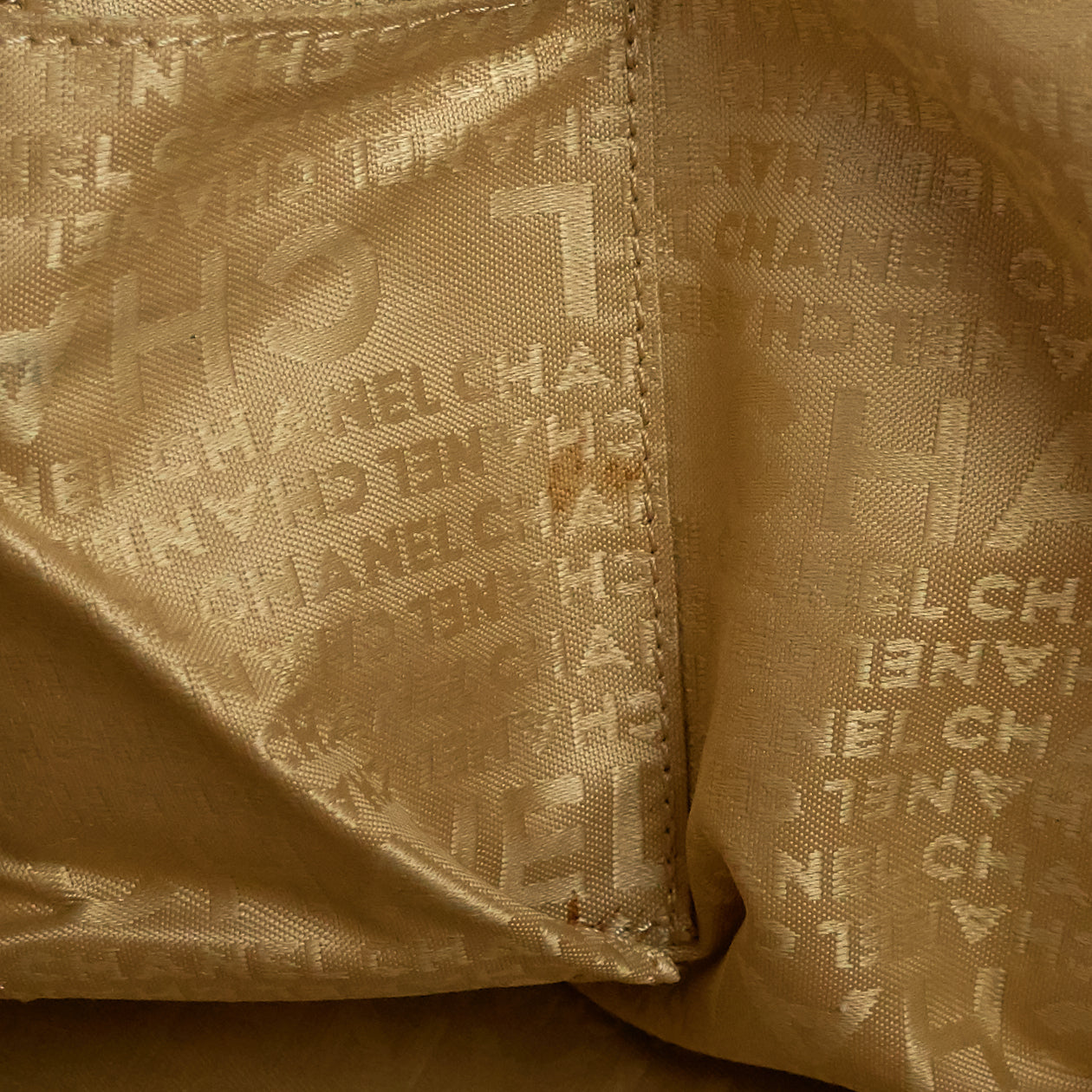 Chanel Choco Bar Caviar Shoulder Bag