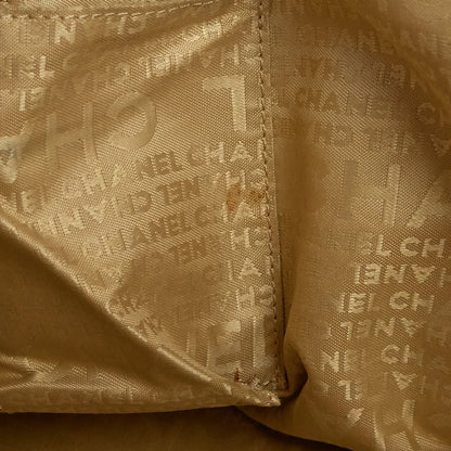Chanel Choco Bar Caviar Shoulder Bag