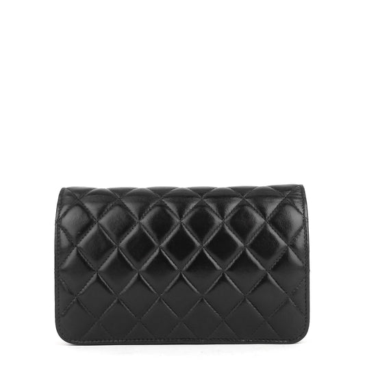 Chanel Golden Class Double CC Lambskin Wallet on Chain Bag