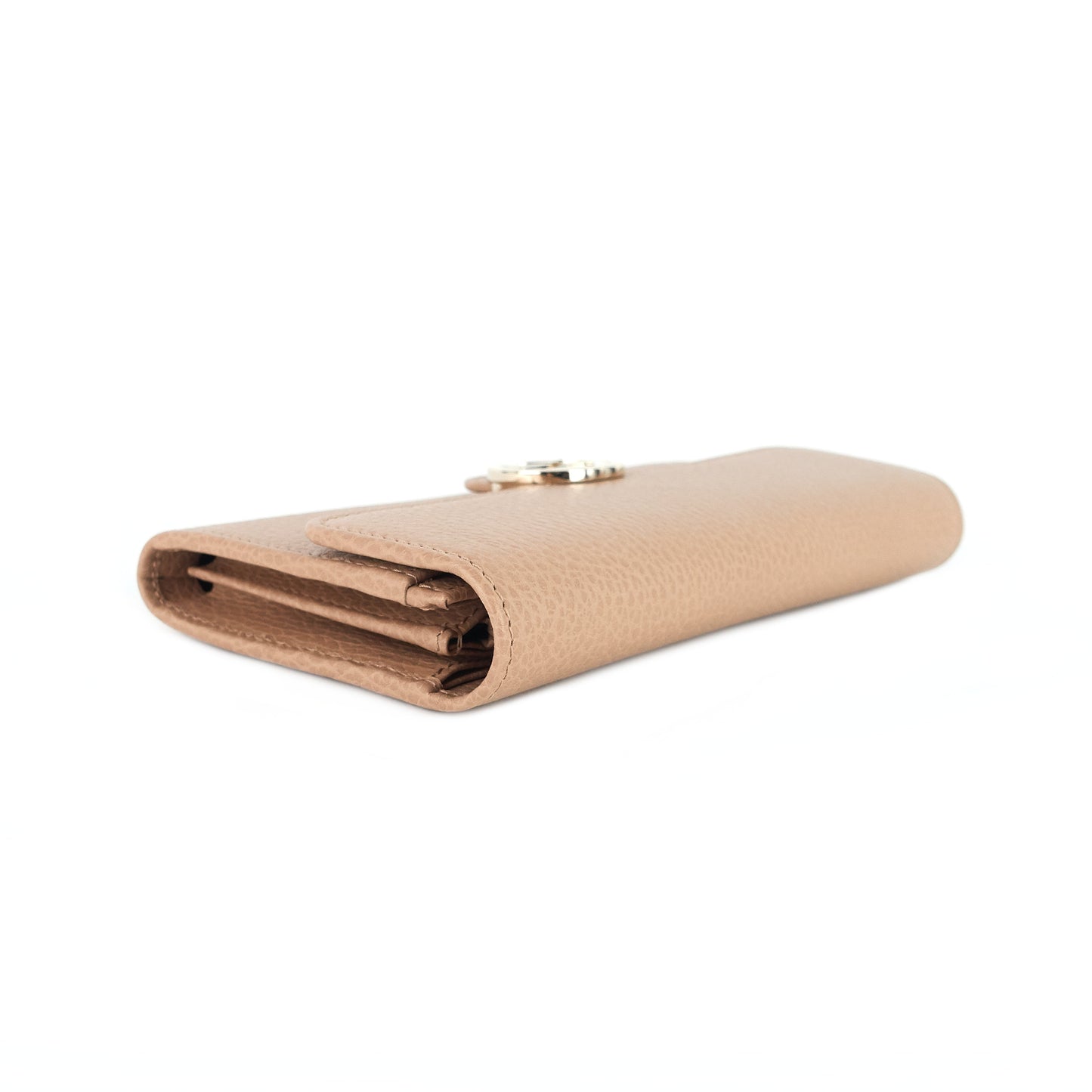 Gucci Dollar Interlocking G Continental Leather Wallet