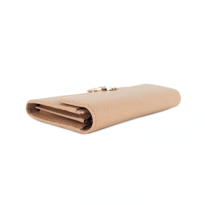 Gucci Dollar Interlocking G Continental Leather Wallet