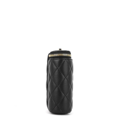Chanel Classic Vanity with Chain Matelassé Lambskin Crossbody Bag