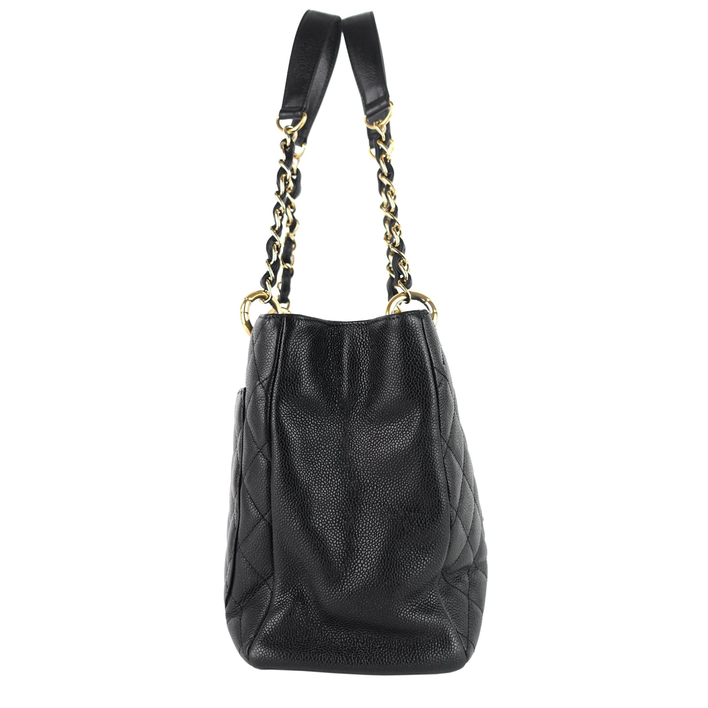 Chanel Grand Shopping Tote GST Caviar Leather Bag