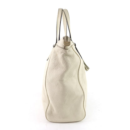 Gucci Soho Working Large Leather Tassels Tote Bag