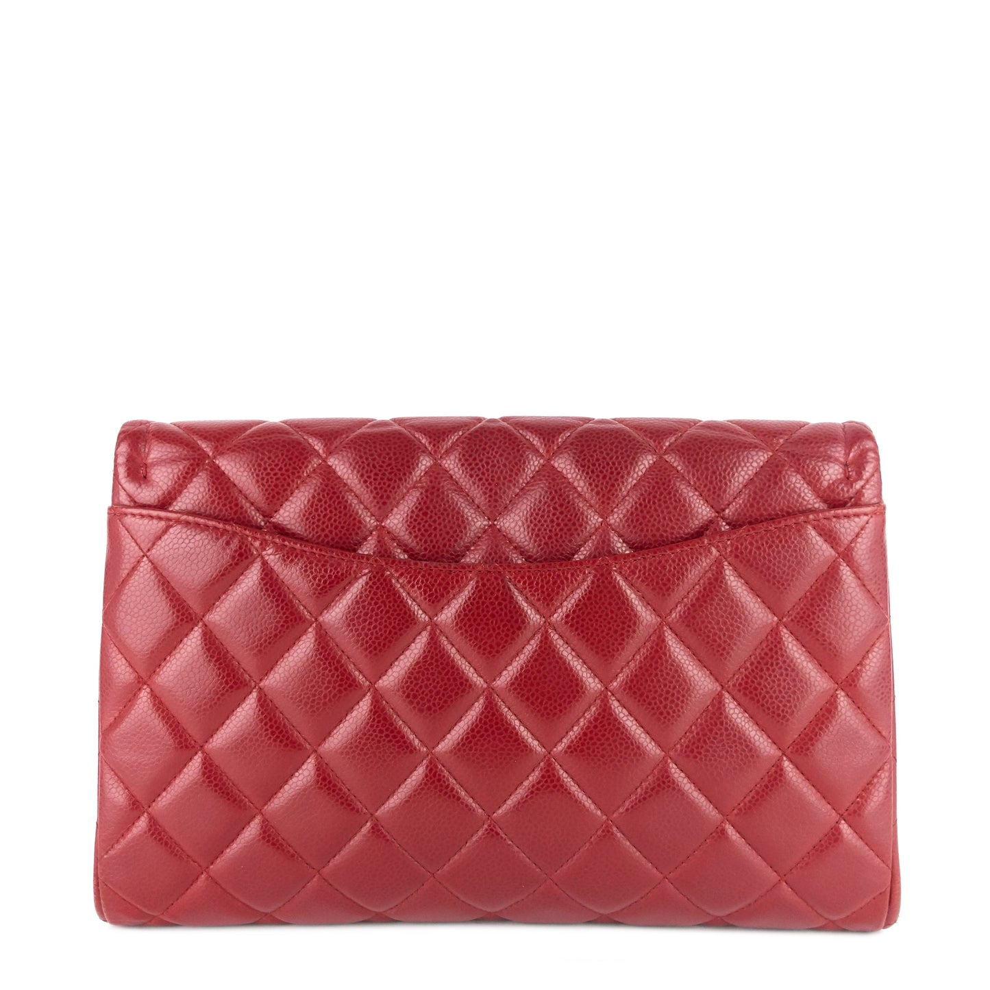 Chanel Quilted Caviar New Clutch with Chain Bag