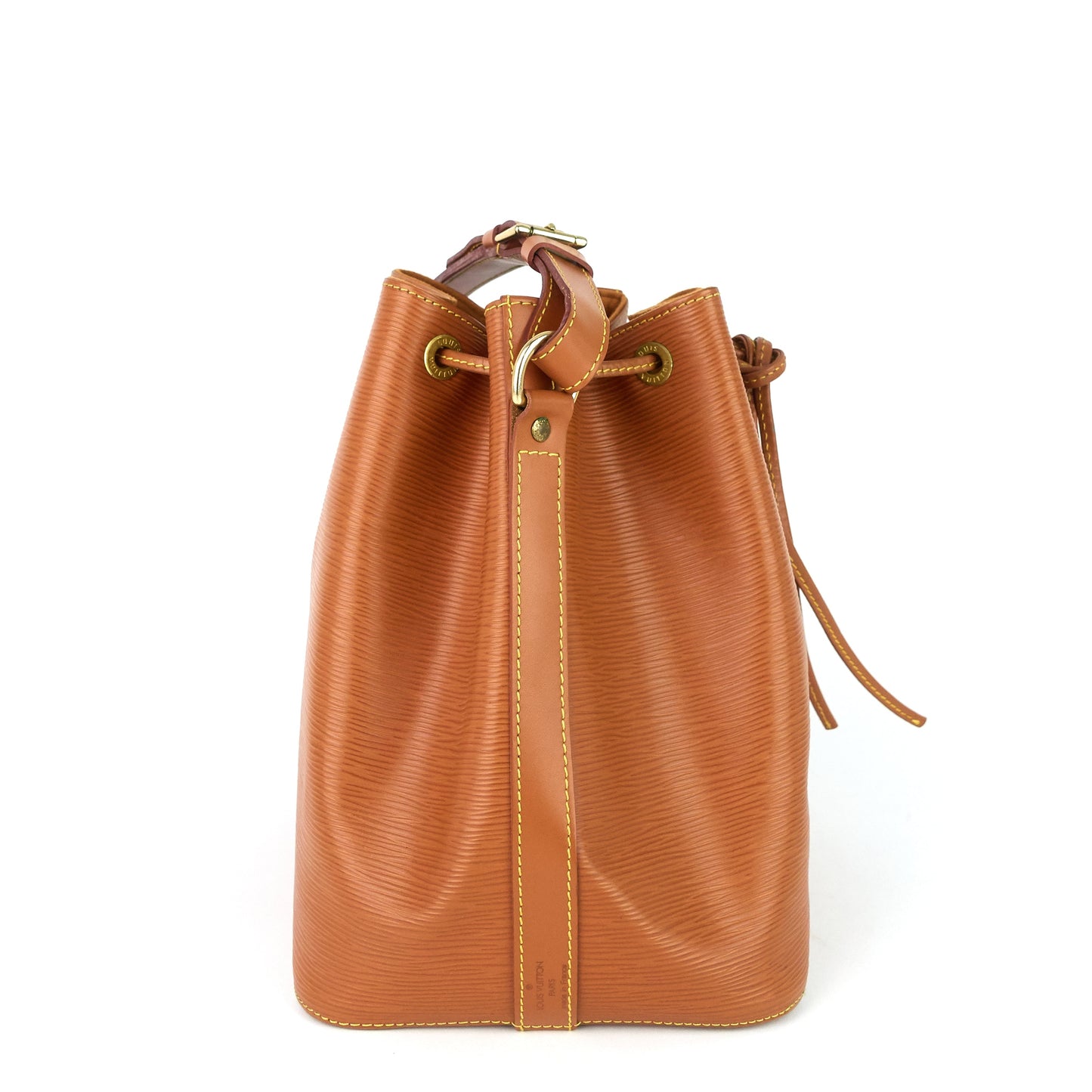 Louis Vuitto Petit Noé Cipango Gold Epi Leather Bag