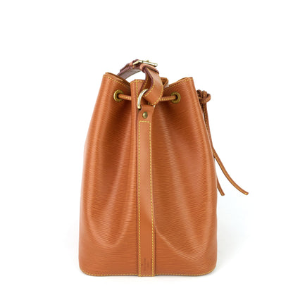 Louis Vuitto Petit Noé Cipango Gold Epi Leather Bag