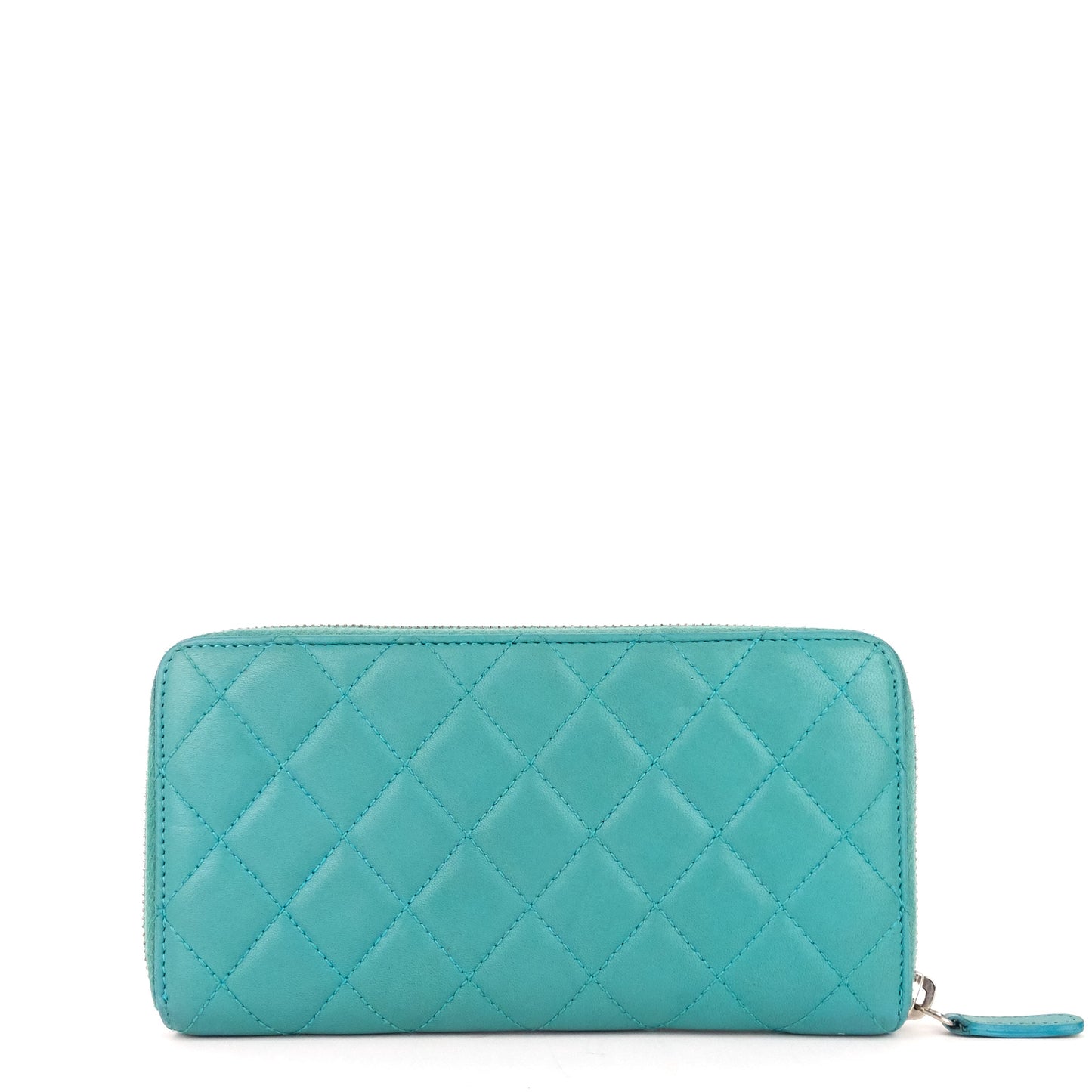 Chanel Classic Zip Around Large Lambskin Wallet